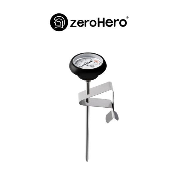 zeroHero – Dial Thermometer Black