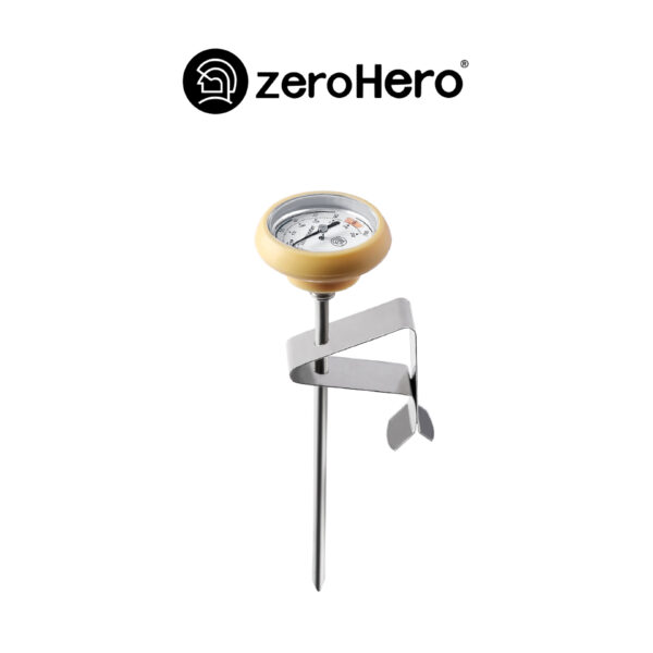 zeroHero – Dial Thermometer Yellow